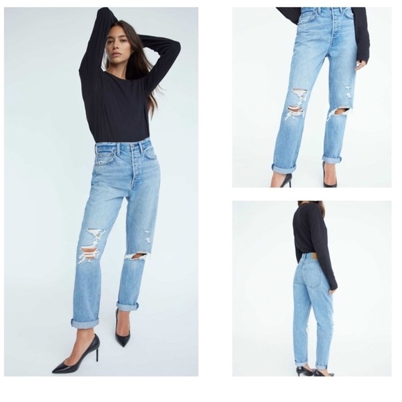 Denim Forum The Boyfriend High Rise Loose - size 27 - Picture 3 of 11